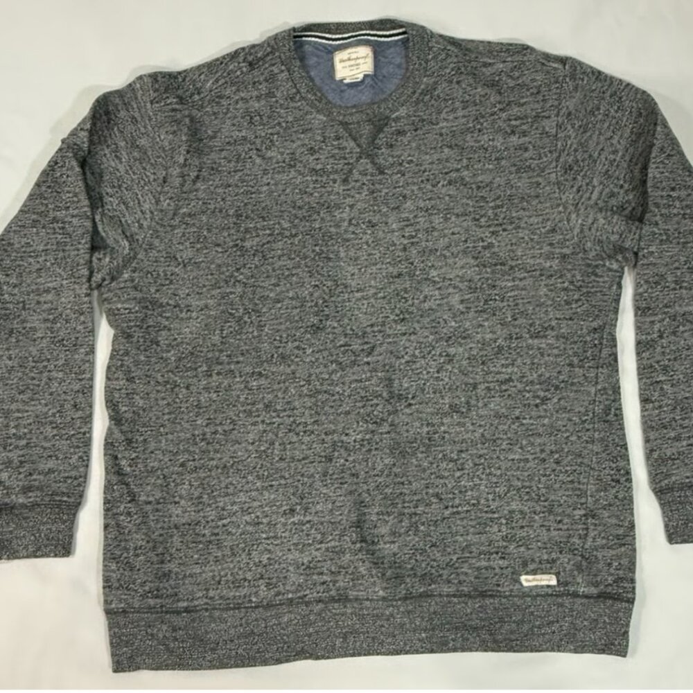 Men's Weatherproof Sweatshirt Gray Heather Size MEDIUM
